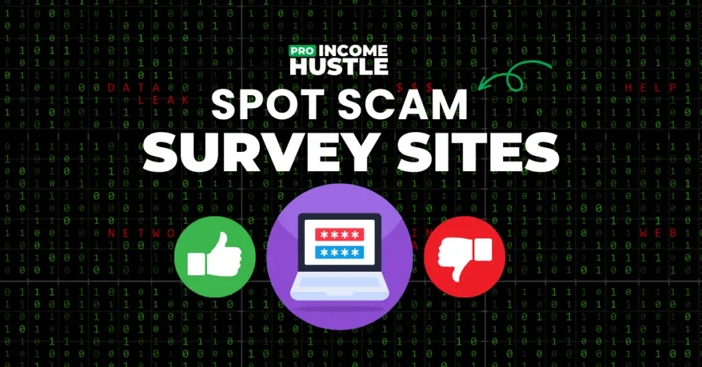 Spot Scam Survey Sites